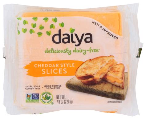Buy Daiya Vegan Cheese Cheddar Slices 7 8 Ounce Online At Lowest