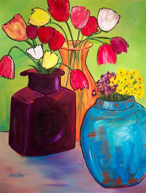 Bsyates Art A Sometimes Daily Painting Journal Tulips By Colorado