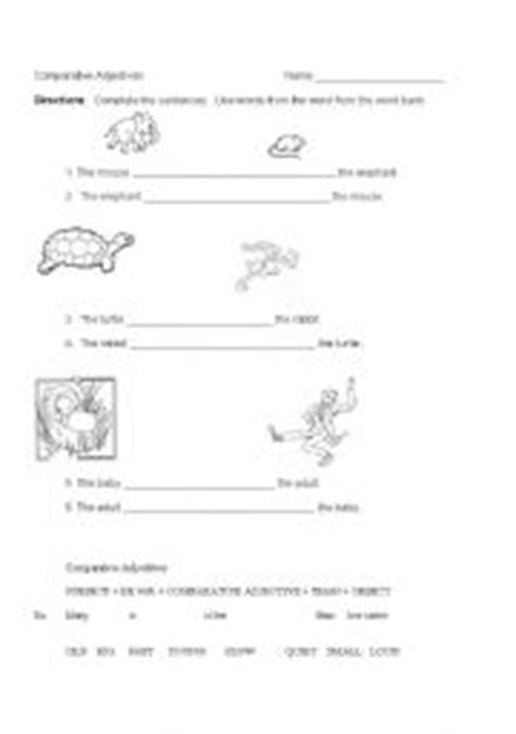 This worksheet was made for revising comparative and superlative adjectives. 15 Best Images of ESL Galaxy Worksheets - All About Me ...