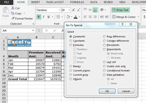 Copy Visible Cells Only Microsoft Excel Tips From Excel Tip Com