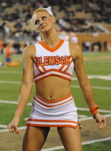 Sexy For Girls Gorgeous Clemson Cheerleader Kat