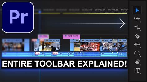 All Adobe Premiere Pro Cc Toolbar Tools Explained Tutorial How To