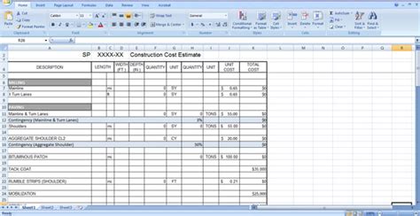 Download generalcost estimator for excel, remodelcost estimator for excel, paintcost estimator for excel, concretecost estimator for excel, homecost estimator for excel, repaircost estimator for excel excel based construction cost estimating software demo. Construction Cost Estimate Template | Cost Estimation Sheet