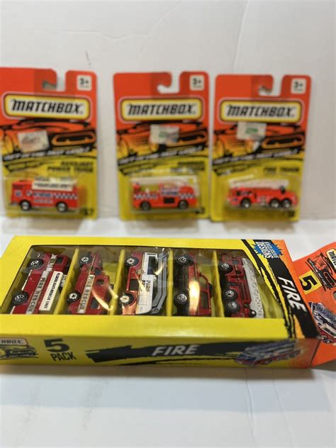 Matchbox Emergency Vehicle Collection 1993 And 1995 Original Ebay