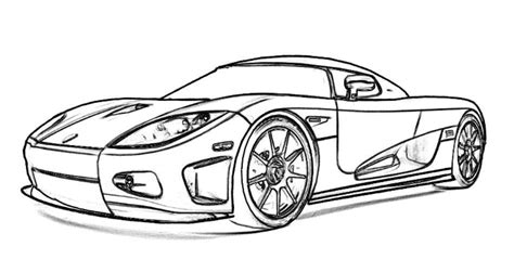 How To Draw Koenigsegg Agera R Supercars Koenigsegg Concept Cars