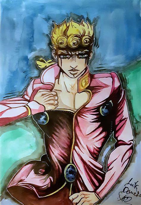 Fanart Giorno Piece Drawn By Boyfriend Painted By Me Stardustcrusaders