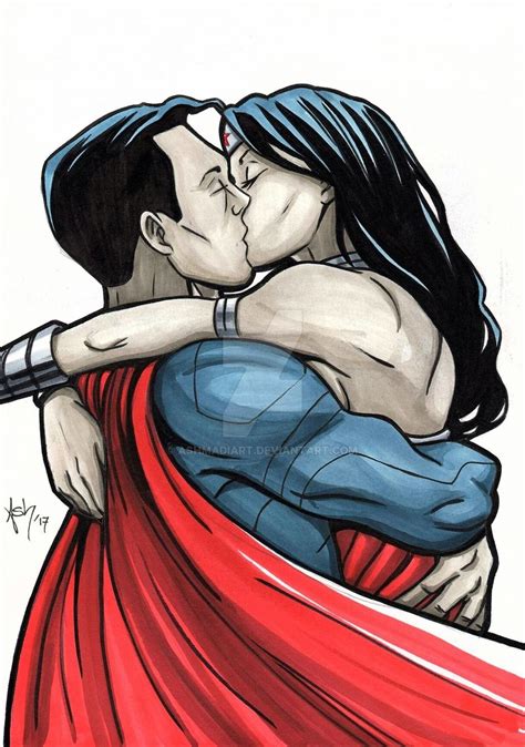 Supermanwonderwoman On Twitter Superman Wonderwoman Superwonder By Ashmadiart Superman