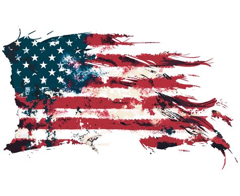 Vertical Distressed American Flag Svg Free Layered Svg Cut File