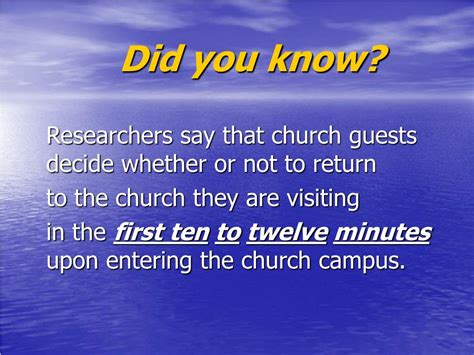 Ppt How To Make Your Church Visitor Friendly Powerpoint Presentation