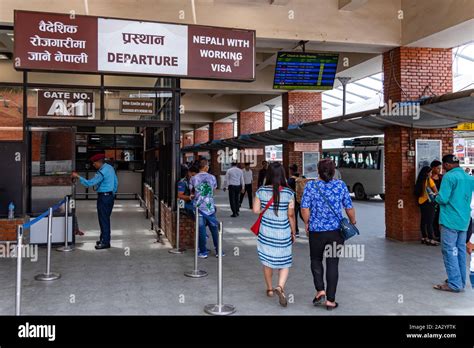 Tribhuvan International Airport In Kathmandu Nepal Stock Photo Alamy