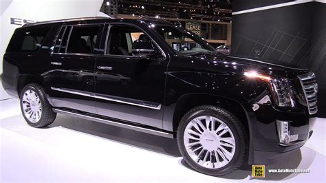 2015 Cadillac Escalade Platinum Exterior And Interior Walkaround