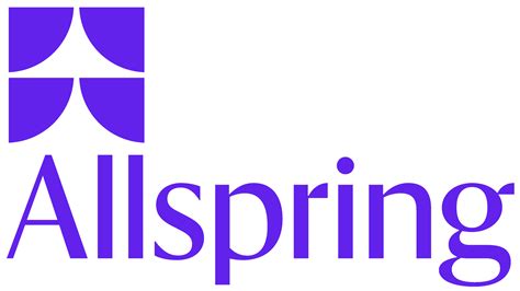 Das neue blühende Logo von Allspring Logo zeichen emblem symbol Geschichte und Bedeutung