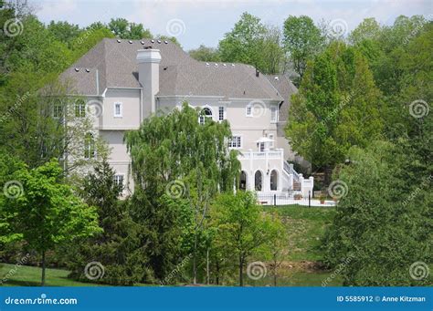 Hidden Secluded Mansion Stock Photography - Image: 5585912