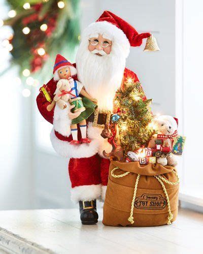 Hb59l Karen Didion Originals Toys Galore Lighted Santa Christmas Lights