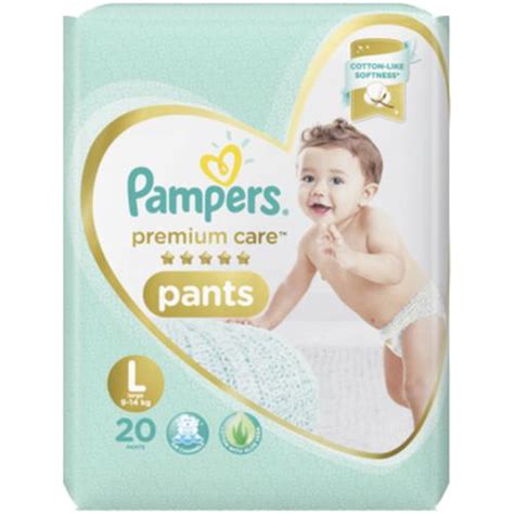 Buy Pampers Premium Care Pants Diapers Large Size 20 Pcs Online At