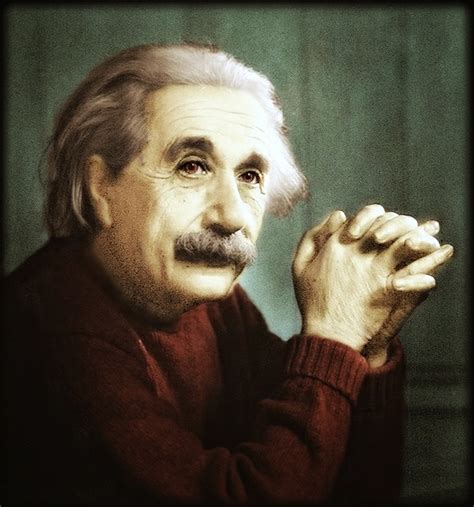Albert Einstein Colorized Photo Edit Rcolorization