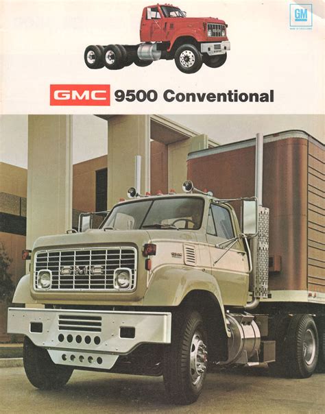 1974 Gmc 9500 Truck Brochure