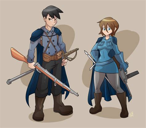 Commission Soldiers By Gunshad On Deviantart