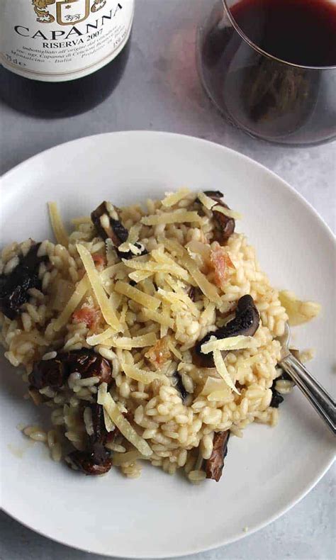 We love using this homemade chicken stock as our base. Roasted Portobello Mushroom Risotto Paired With Brunello # ...
