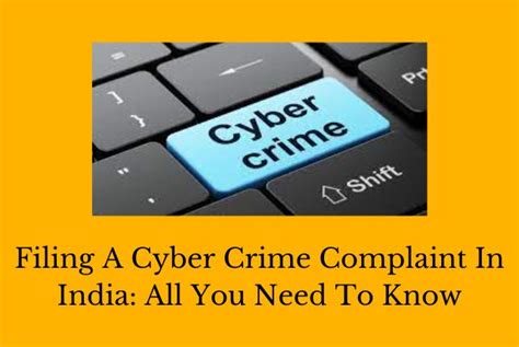 How To File A Cyber Crime Complaint In India All You Need To Know