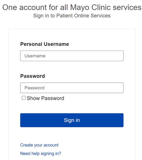 Mayo Clinic Patient Portal Login And App With Online Services
