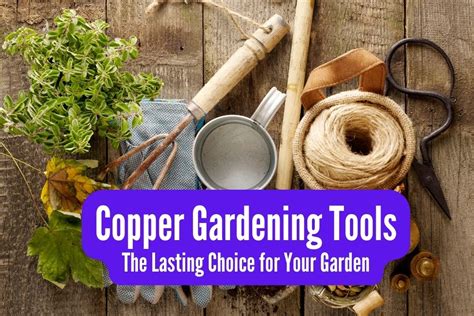 Copper Gardening Tools The Lasting Choice For Your Garden