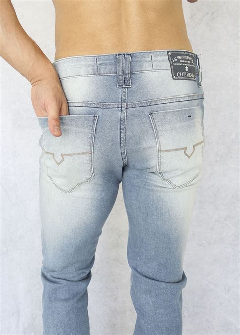 Calça Jeans Masculina Skinny Destroyed Kanto RG A Sua Loja de Moda