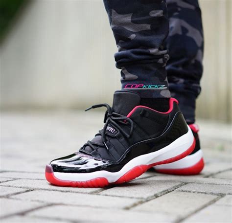 Ars_.un affreux détail sur le aire max one leopard pauvre gar?on jardinier this time the jordan brand jordan 11 bred released a air jordan xi low bred popular classic in accordance with jordan 11 bred that this product will be based upon the business' american indian foot system. Air Jordan 11 Low Bred 2015 - Release Date