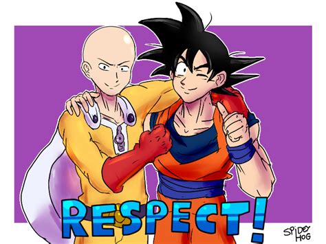 Saitama And Goku By Spideyhog On Deviantart