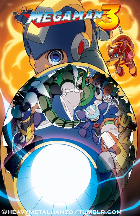 Mega Man 3 By Heavymetalhanzo On Deviantart