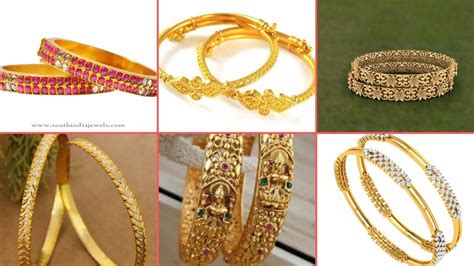 Exclusive Gold Bangles Designs For Women Latest Lite Weight Bangles