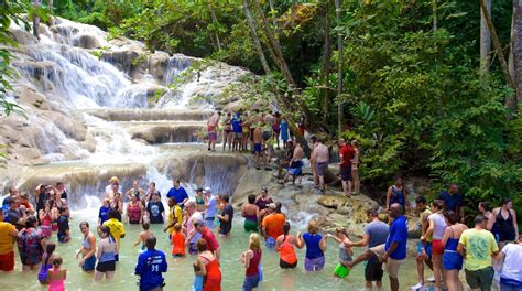 Dunns River Falls In Ocho Rios Uk