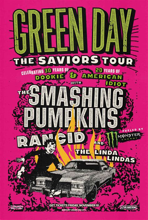 Green Day Unveil 2024 Saviors World Tour Dates