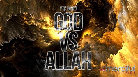 God Vs Allah Real Name Of The Creator Islamio