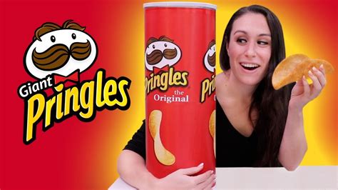 We Made Giant Pringles Youtube