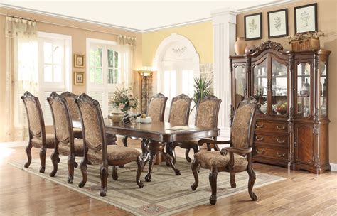 A room, in a home or hotel, where meals are eaten. English Country Dining Furniture - Double Pedestal Dining ...