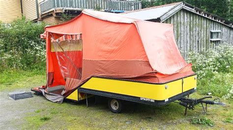 Awesome Combi Camper Trailer Tent Set Up Youtube