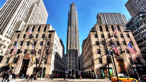 Rockefeller Center In In New York Country Us Tourist Place