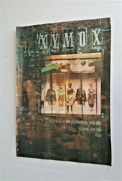 Clan Of Xymox Poster 165 X 1175 Promo Only 1986 Etsy