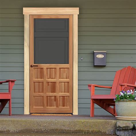 We measured and cut the lengths, then assembled the frame. 34x75 Exterior Mobile Home Doors | Home Exterior