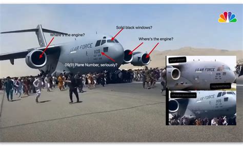 Was The Us Military Plane In Afghanistan A Fake Inflatable Hoax Real