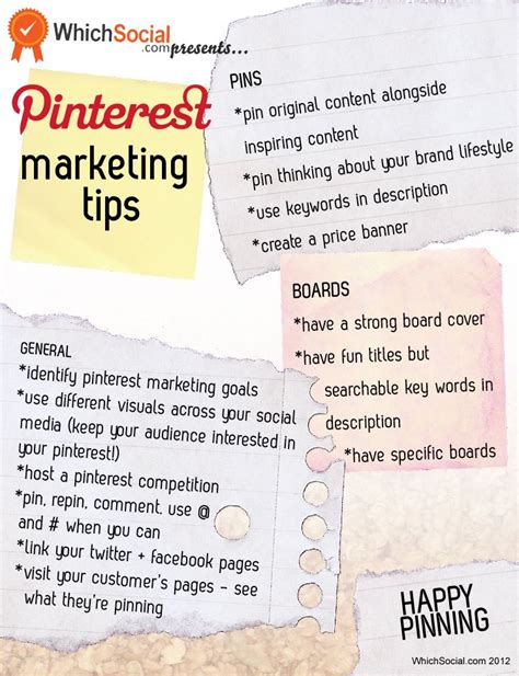Pinterest Marketing Tips X Pinterest Marketing Tips Free Pinterest E