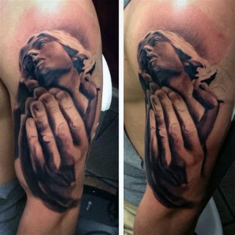 Men of all races and walks of life have inked the emblems of their tribes on their flesh. 100 Christian Tattoos For Men - Manly Spiritual Designs