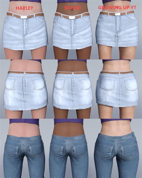Jeanz Skirt For Genesis 3 Females Commercial Daz 3d Forums