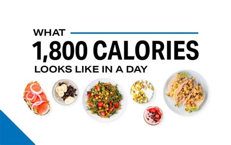 What 2000 Calories Looks Like Infographic 1800 Calorie Meal Plan