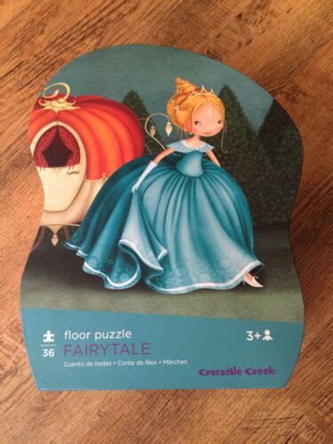 Crocodile Creek Fairytale Shaped Box Floor Puzzle 36 Piece Ebay