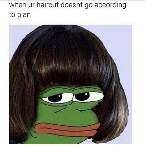 Meme Funny Girls Problems Hair Frongmeme Diy Hair Fails Short