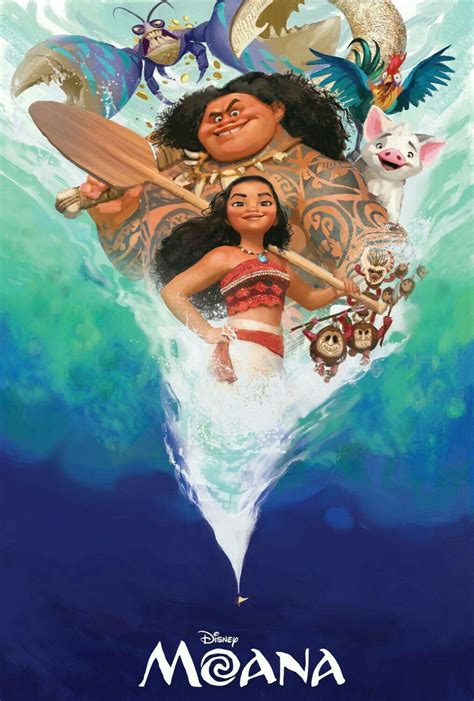 Pin By Indya Hudson On Disney Moana Poster Moana Movie