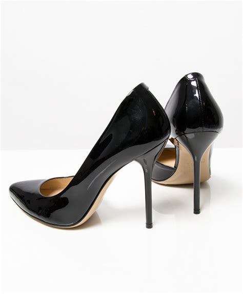 Gucci Gloria Black Patent Leather High Heel Pump At 1stdibs
