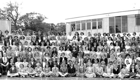 Clarendon School Whole School Photograph 1957 Schools Clarendon School Our Oxhey